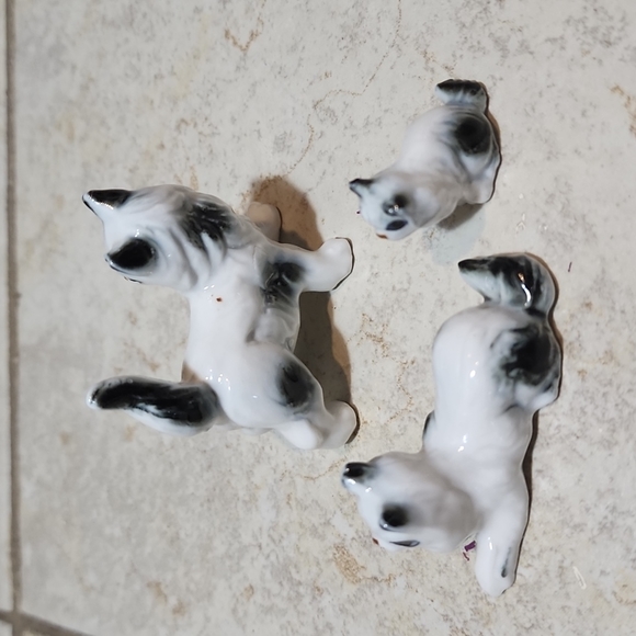 Vintage Miniature Persian Cats/Kittens Porcelain/Bone China Figurines - Picture 8 of 11